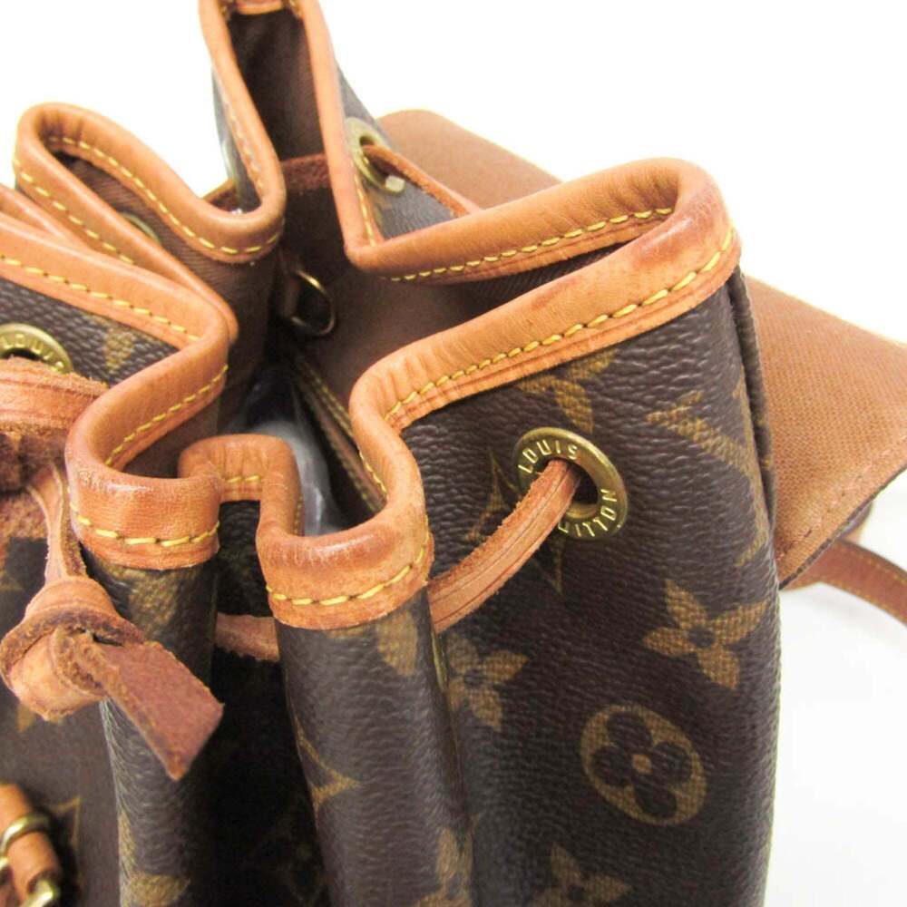 LOUIS VUITTON Authentic Brown Monogram Backpack - Picture 13 of 16